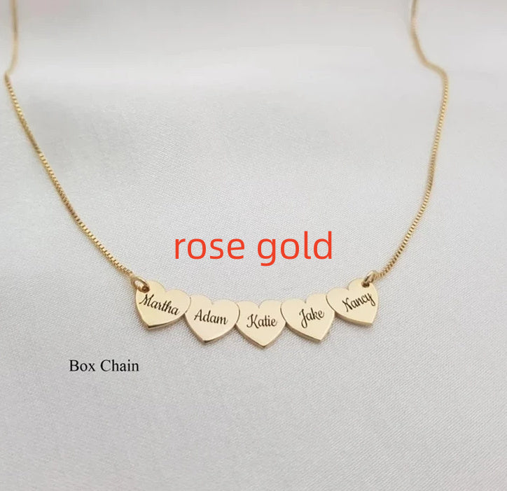 Sterling Silver 925 Engraved Heart Pendant Necklace