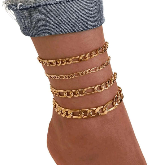 5 Pcs Snake Gold Color Heart Crystal Key Anklets Chain - BodycoutureeJewelryCJ dropshippingBodycoutureeCJST104139502BYCJST104139502BYB Gold5 Pcs Snake Gold Color Heart Crystal Key Anklets Chain - BodycoutureeJewelryCJ dropshippingBodycoutureeCJST104139502BYCJST104139502BYB Gold5 Pcs Snake Gold Color Heart Crystal Key Anklets Chain Body Couturee & Co