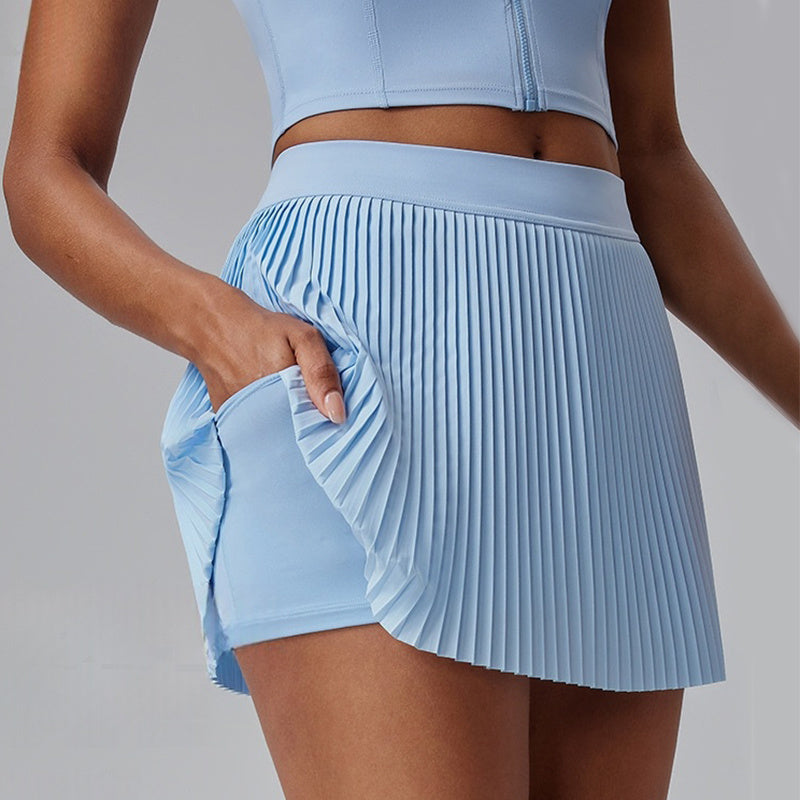 Golf Tennis Slimming High Waist Running Sport Skirt