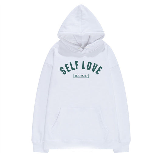 Women's Simple Solid Color Hooded Sweater - Bodycouturee