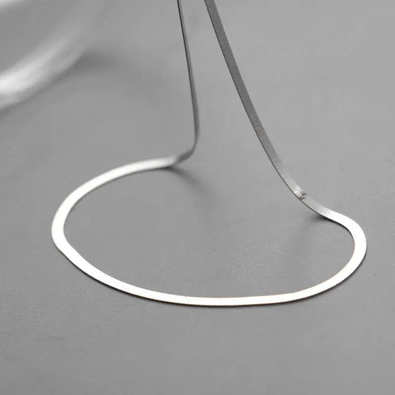 Gold Snake Bone Chain - BodycoutureeJewelryCJ dropshippingBodycoutureeCJZBLXLX21056 - 925 silverCJZBLXLX21056 - 925 silver925 silverGold Snake Bone Chain - BodyCouturee & Co