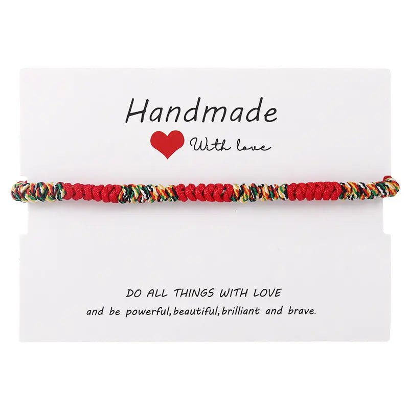 New 7 - knot Evil Eye Bracelet 6 Pack - BodycoutureeBraceletCJ dropshippingBodycoutureeCJSL110900406FUCJSL110900406FURedNew 7 - knot Evil Eye Bracelet 6 Pack Blue Eye Paper Card Bracelet Braided Adjustable Bracelet Body Couturee & Co