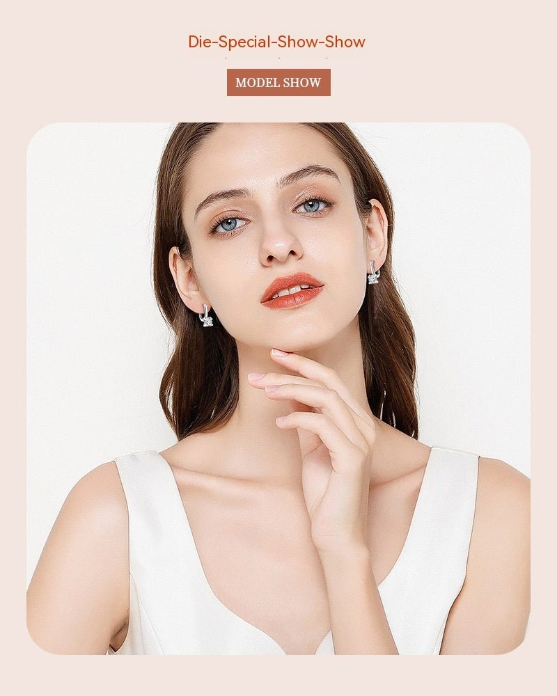 s925 Sterling Silver Moissanite Lab Grown Diamond Earrings - BodycoutureeEarringsCJ dropshippingBodycoutureeCJST198299301AZCJST198299301AZWhite925 Silvers925 Sterling Silver Moissanite Lab Grown Diamond Earrings - Bodycouturee