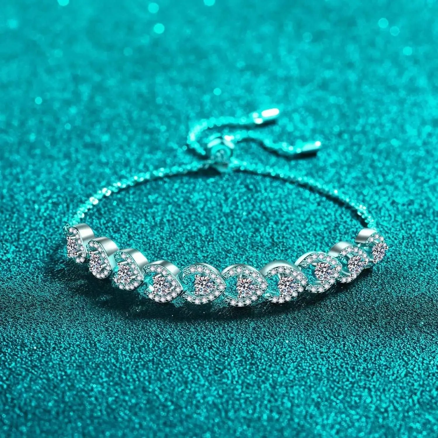 1 Carat Moissanite 925 Sterling Silver Bracelet - BodycoutureeJewelryTrendsiBodycouturee100500668701819100500668701819SilverOne Size1 Carat Moissanite 925 Sterling Silver Bracelet Body Couturee & Co