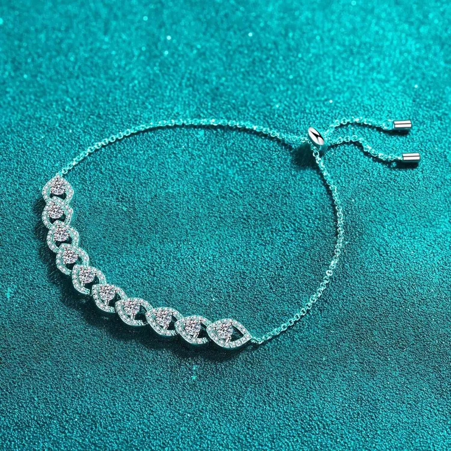 1 Carat Moissanite 925 Sterling Silver Bracelet - BodycoutureeJewelryTrendsiBodycouturee100500668701819100500668701819SilverOne Size1 Carat Moissanite 925 Sterling Silver Bracelet Body Couturee & Co