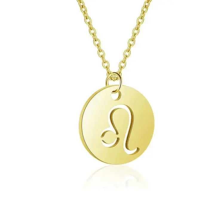 14K Gold Stainless Steel Pendant Clavicle Chain Body Couturee & Co