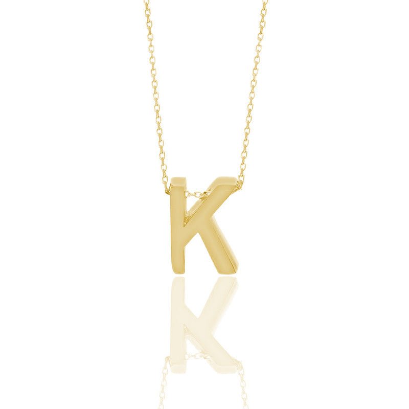 26 Letters Niche Personalized Clavicle Chain Necklace - BodycoutureeJewelryCJ dropshippingBodycoutureeCJLX200637201AZCJLX200637201AZA26 Letters Niche Personalized Clavicle Chain Necklace - Bodycouturee