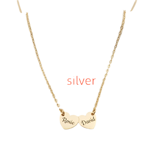 Sterling Silver 925 Engraved Heart Pendant Necklace