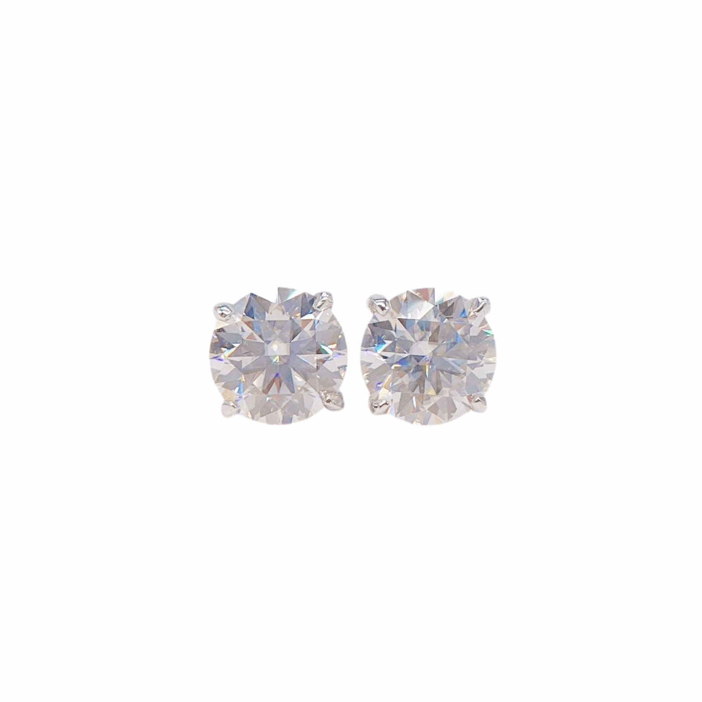 925 Silver Moissanite Stud Earrings Classic Four - claw D Color Single Stone - BodycoutureeEarringsCJ dropshippingBodycoutureeCJYD204073329CXCJYD204073329CX10mm 4ctGolden Yellow925 Silver Moissanite Stud Earrings Classic Four - claw D Color Single Stone - Bodycouturee