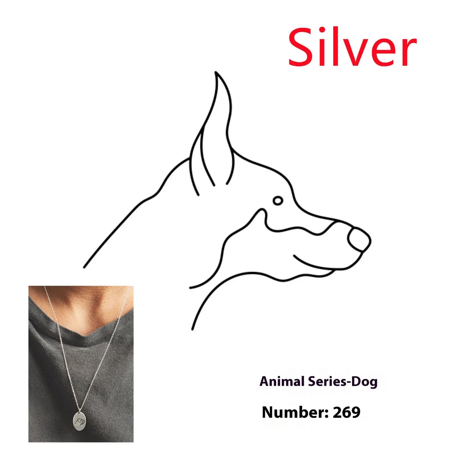 Engraved Oval Stainless Steel Necklace Body Couturee & Co