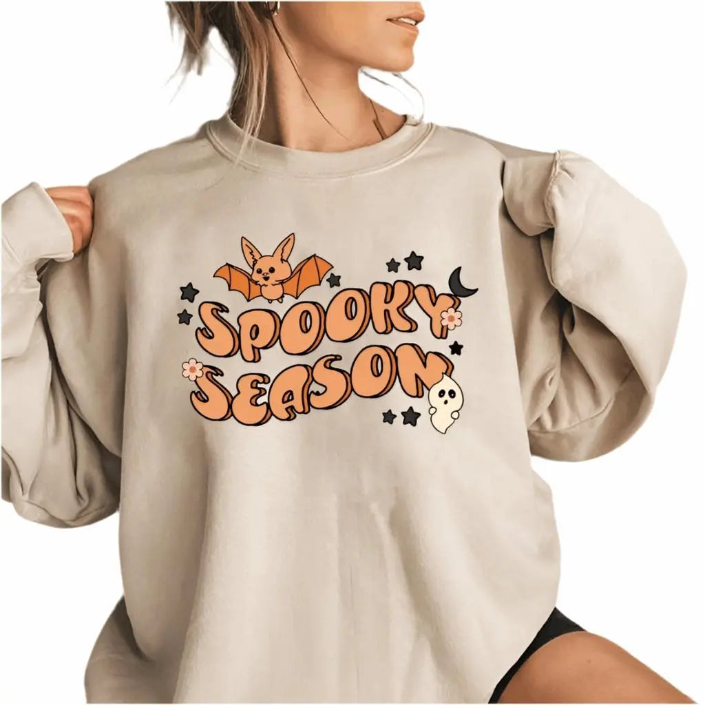 Halloween Printed Cartoon Pullover Body Couturee & Co