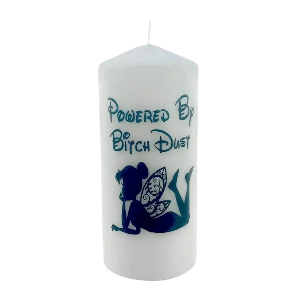 Home Decor Tinker Bell Pillar Candle Bodycouturee&Co