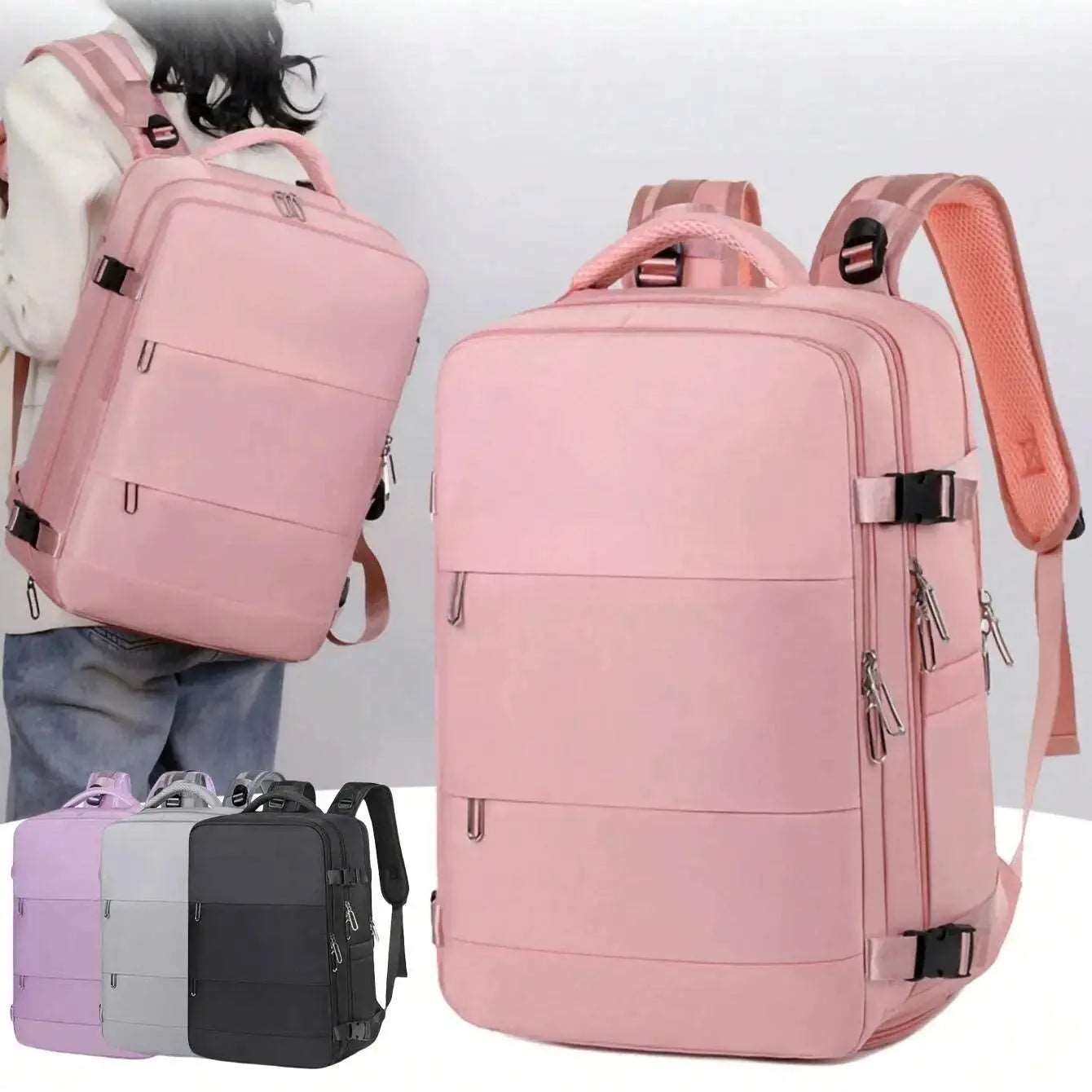 Large-Capacity Travel Backpack CJ dropshipping