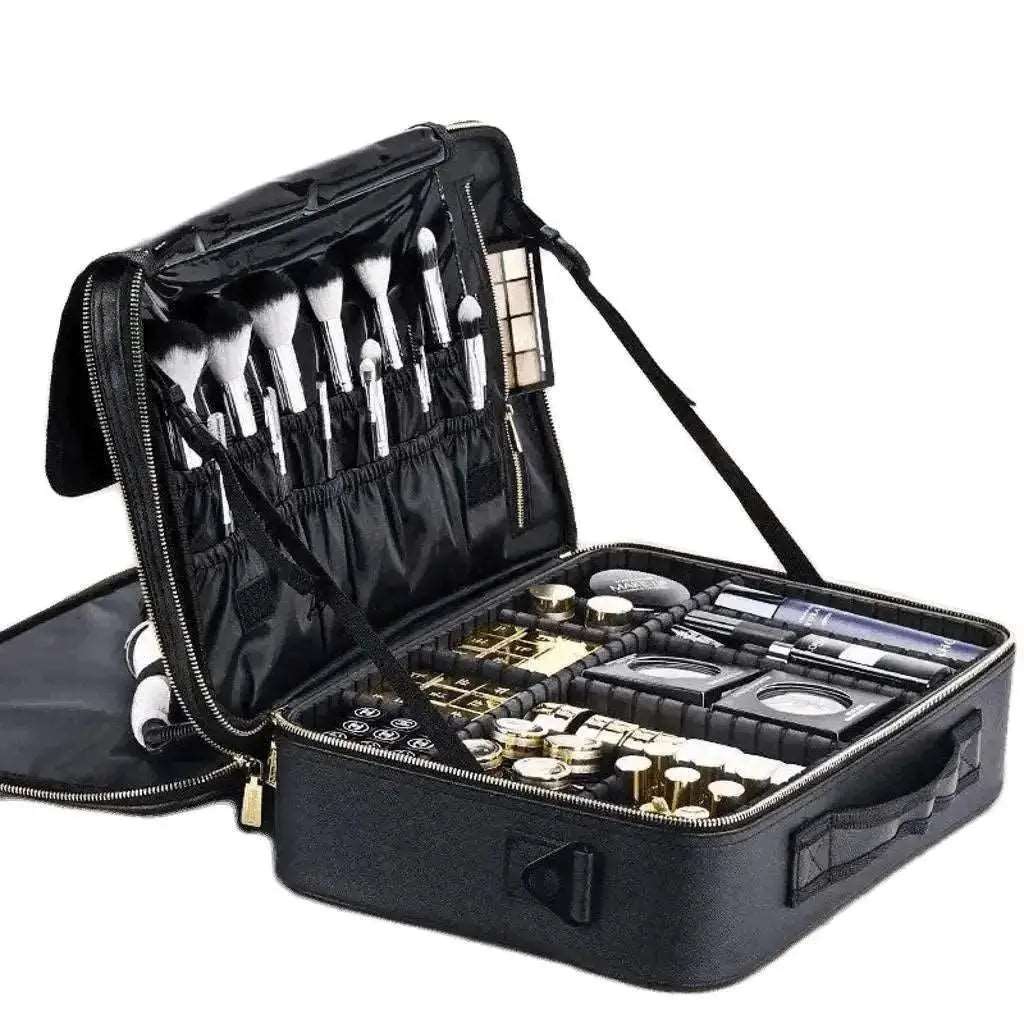 Leather Makeup Organizer Travel Bag CJ dropshipping