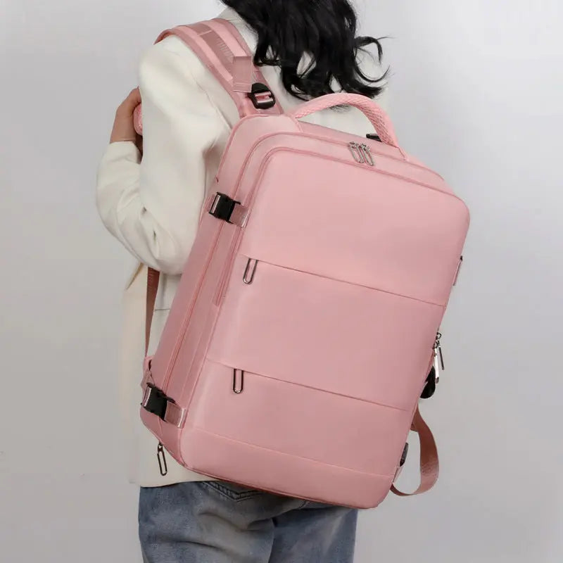 New Travel Backpack Female Large-capacity Dry And Wet Luggage Travel Bags Computer Backpack College Students Bag Body Couturee & Co