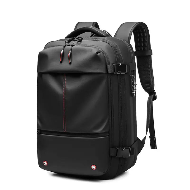 Travel Backpack Men's Business Multifunction Computer Bag Vacuum Compression Large-capacity Backpack Body Couturee & Co