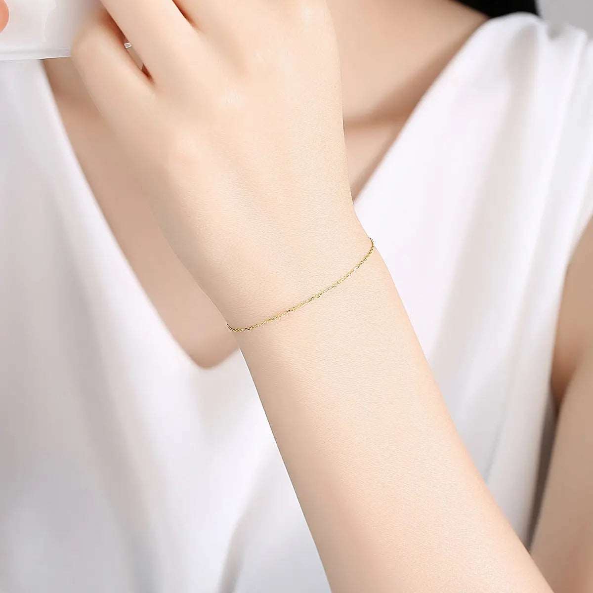 Women's 14K Yellow Gold Bracelet - Bodycouturee & Co