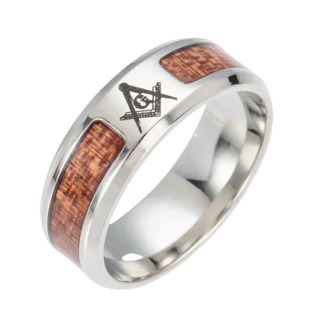 Celtic Tree Of Life And Wood Inset Ring - BodycoutureeJewelryCJ dropshippingBodycoutureeCJLX168390301AZCJLX168390301AZ6Asgard Crafted Handcrafted Stainless Steel Celtic Tree Of Life And Wood Inset Wedding Ring Body Couturee & Co