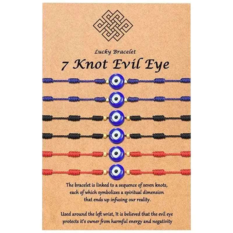 New 7 - knot Evil Eye Bracelet 6 Pack - BodycoutureeBraceletCJ dropshippingBodycoutureeCJSL110900404DWCJSL110900404DW6 suitsNew 7 - knot Evil Eye Bracelet 6 Pack - BodycoutureeBraceletCJ dropshippingBodycoutureeCJSL110900404DWCJSL110900404DW6 suitsNew 7 - knot Evil Eye Bracelet 6 Pack CJ dropshipping