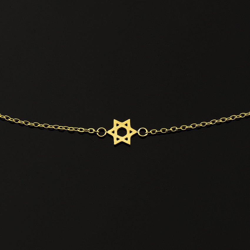 Star Of David Stainless Steel Bracelet - BodycoutureeBraceletCJ dropshippingBodycoutureeCJSL152879401AZCJSL152879401AZGoldStar Of David Stainless Steel Bracelet - Bodycouturee