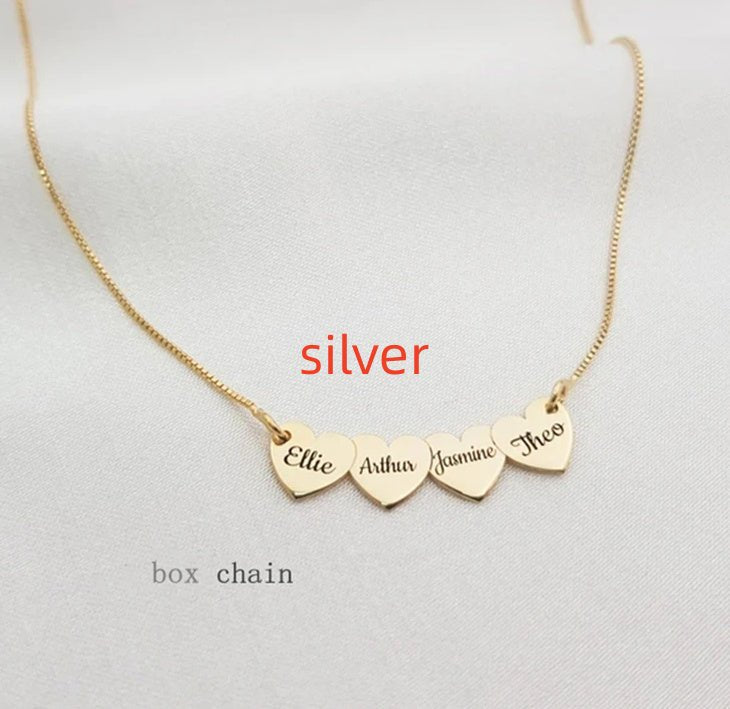 Sterling Silver 925 Engraved Heart Pendant Necklace - Body Couturee & Co LLC