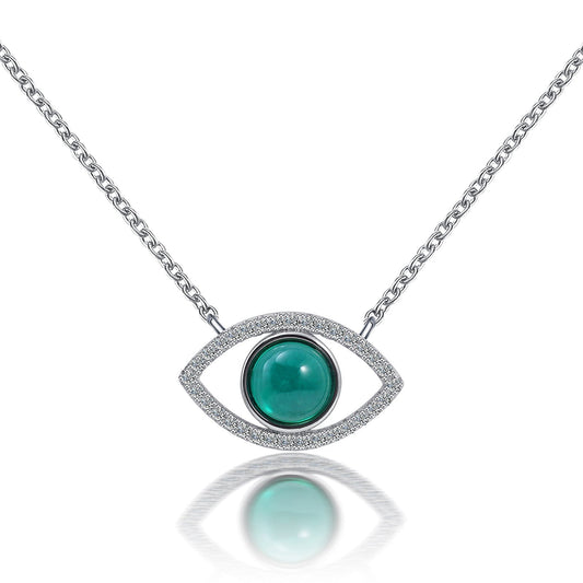 Sterling Silver Emerald Eye Diamond Pendant Necklace - BodycoutureeNecklaceCJ dropshippingBodycoutureeCJLX167759801AZCJLX167759801AZCultivate emerald necklaceSterling Silver Emerald Eye Diamond Pendant Necklace - BodycoutureeNecklaceCJ dropshippingBodycoutureeCJLX167759801AZCJLX167759801AZCultivate emerald necklaceSterling Silver Emerald Eye Diamond Pendant Necklace - Bodycouturee