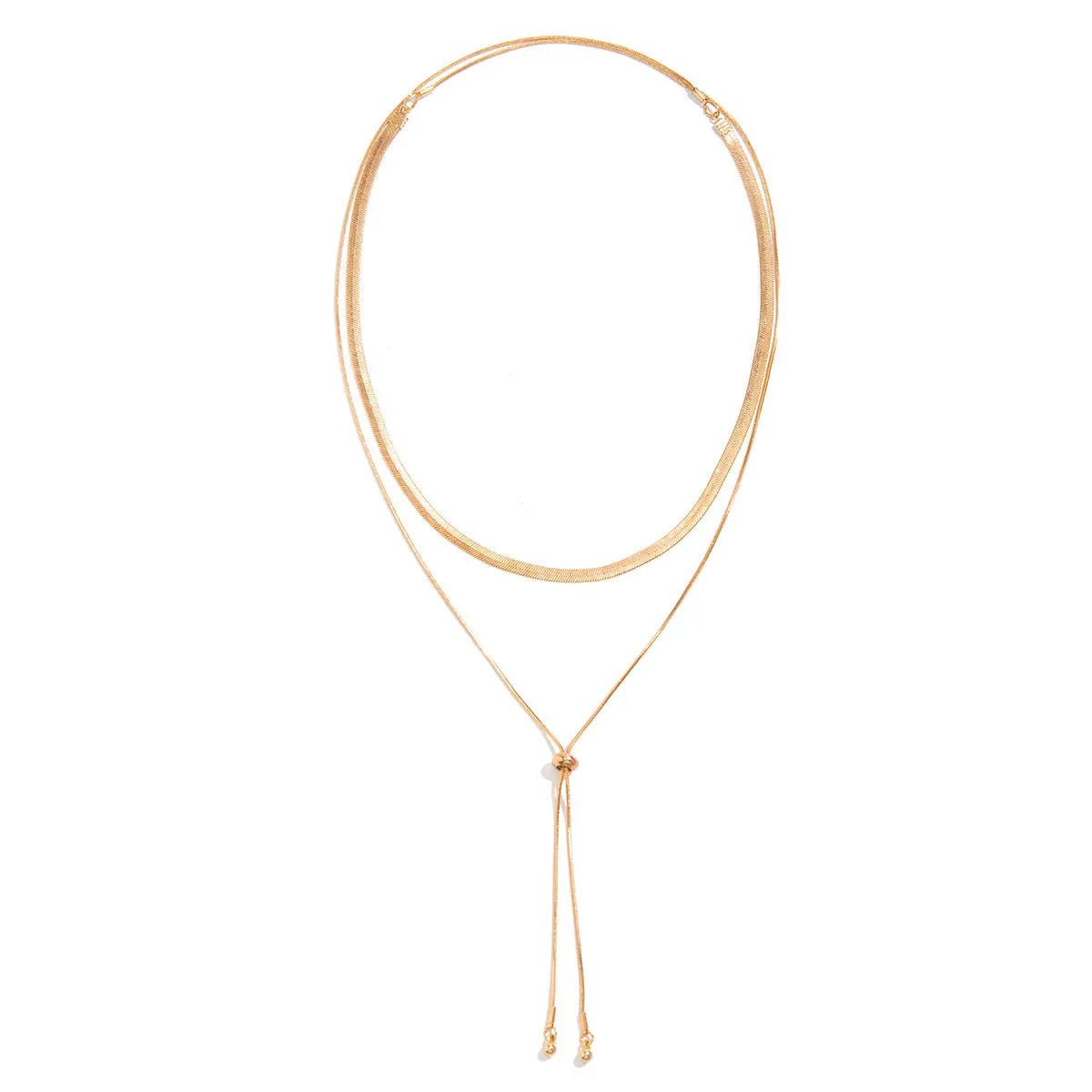 Women's Snake Bones Chain - BodycoutureeJewelryCJ dropshippingBodycoutureeCJLX201092701AZCJLX201092701AZ01 Gold 3996Women's Snake Bones Chain - BodyCouturee